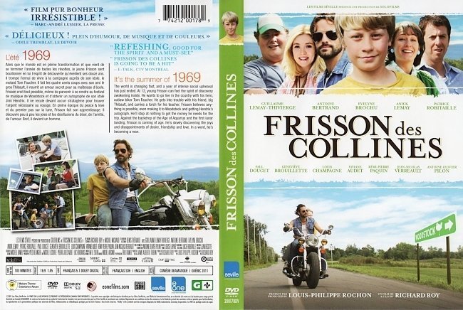 dvd cover Frisson Des Collines