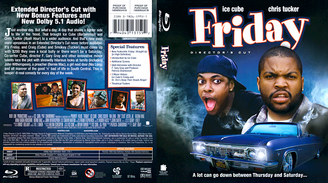 dvd cover Friday
