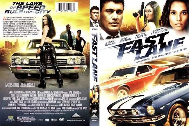 dvd cover Fast Lane