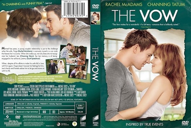 dvd cover The Vow