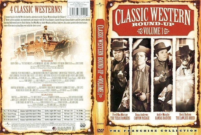 Classic Western Round Up Volume 1 The Franchise Collection 