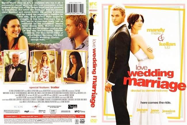 dvd cover Love Wedding Marriage