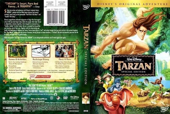 dvd cover Tarzan SE
