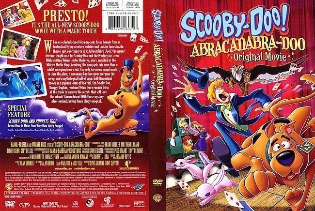 dvd cover Scooby Doo Abracadabra Doo