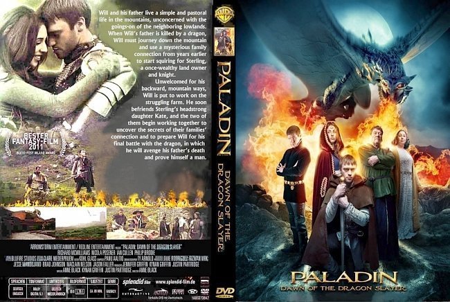 dvd cover Paladin Dawn Of The Dragonslayer