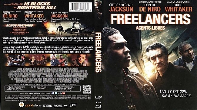 dvd cover Freelancers