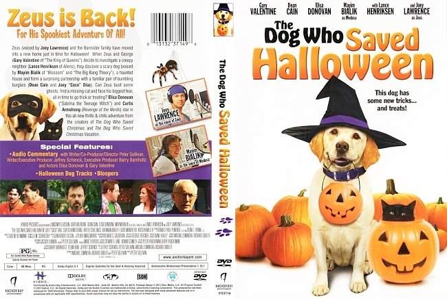dvd cover The Dog Who Saved Halloween