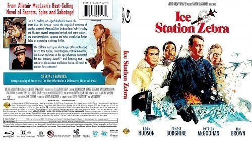 dvd cover Ice Station Zebra