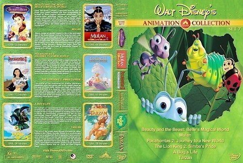 dvd cover Walt Disney's Classic Animation Collection Set 7