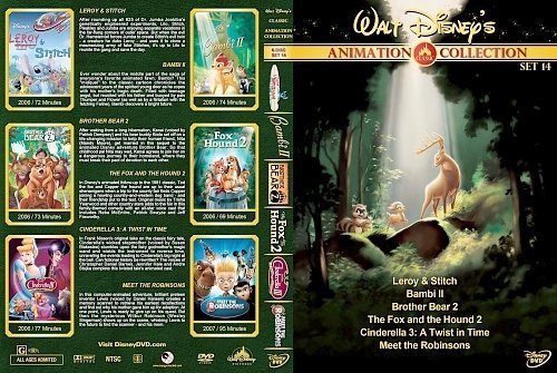 dvd cover Walt Disney's Classic Animation Collection Set 14
