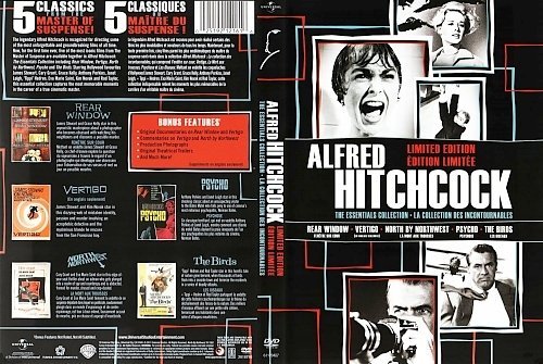 dvd cover Alfred Hitchcock The Essentiels Collection