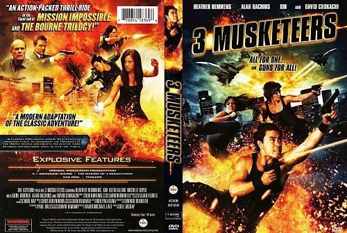 dvd cover 3 Musketeers