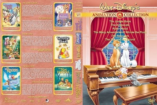 dvd cover Walt Disney's Classic Animation Collection Set 3