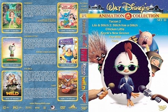 dvd cover Walt Disney's Classic Animation Collection Set 13