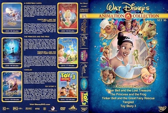 dvd cover Walt Disney's Classic Animation Collection Set 16