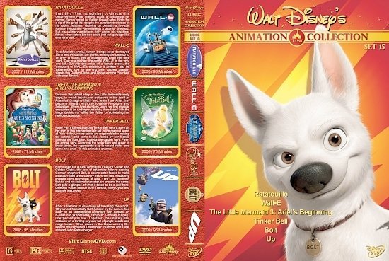dvd cover Walt Disney's Classic Animation Collection Set 15