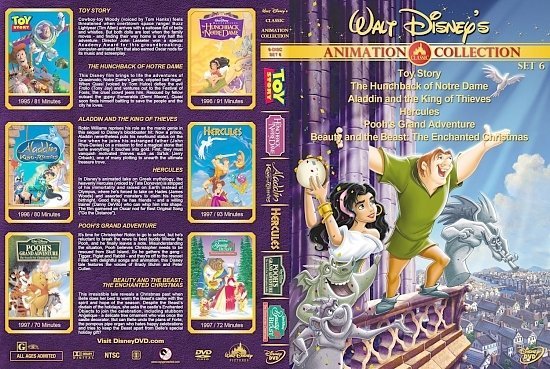 dvd cover Walt Disney's Classic Animation Collection Set 6