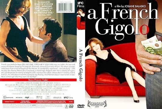 dvd cover A French Gigolo