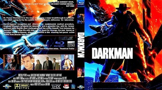 dvd cover Darkman