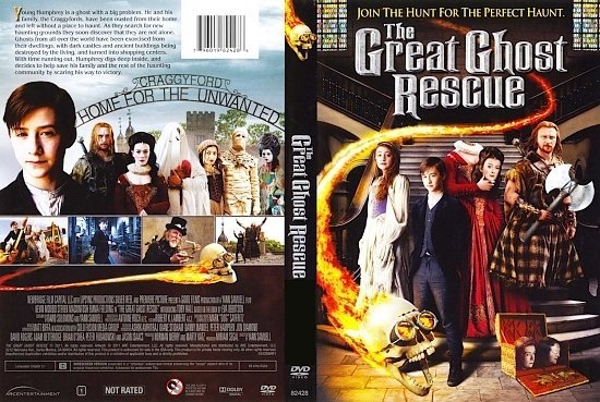 dvd cover Great Ghost Rescue