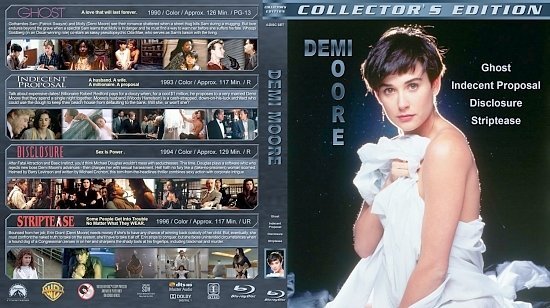 dvd cover Demi Moore Collection
