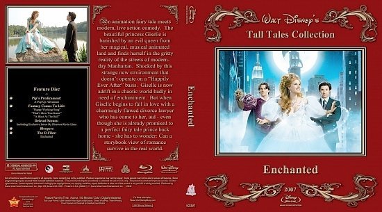 dvd cover Enchanted