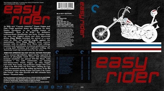 dvd cover Easy Rider