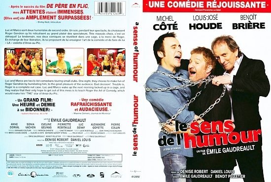 dvd cover Le Sens De l'Humour A Sense Of Humour