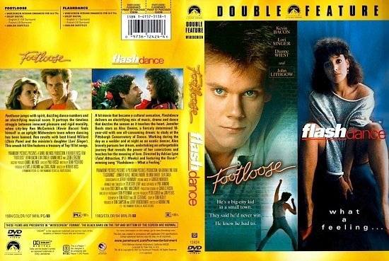 dvd cover Footloose/Flashdance Double Feature