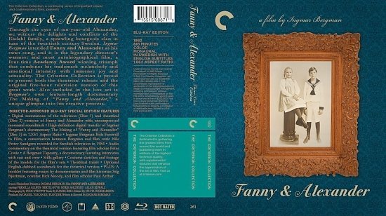dvd cover Fanny And Alexander