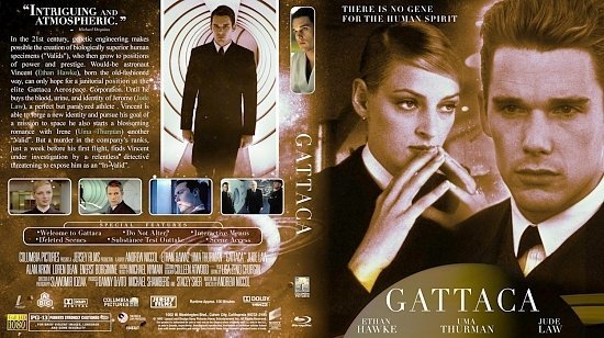 dvd cover Gattaca