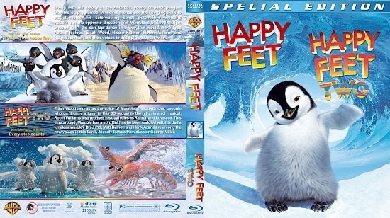 dvd cover Happy Feet Double