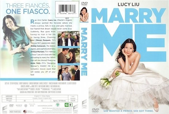 dvd cover MARRY ME