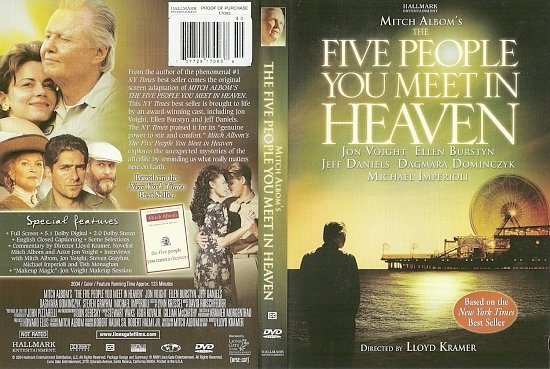 dvd cover The Five People You Meet In Heaven