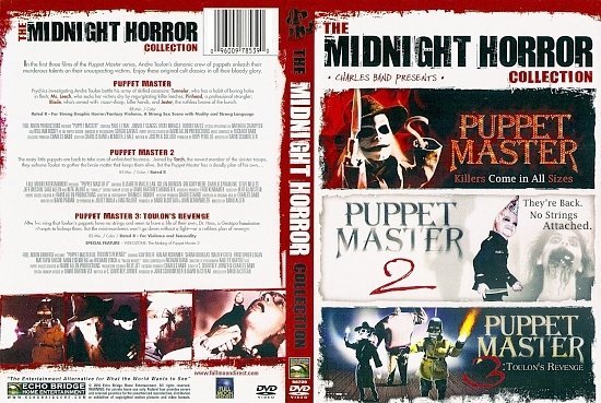 dvd cover The Midnight Horror Collection Volume 1