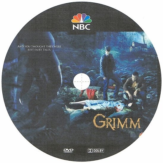 dvd cover Grimm: Season 1 (2011) R1 CUSTOM