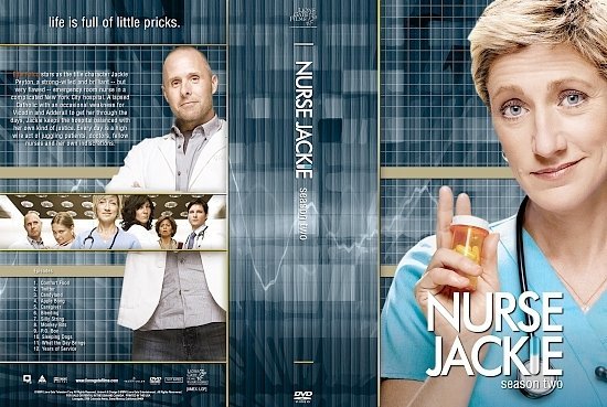 dvd cover Nurse Jackie: Season 1-2-3 - front s