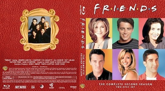 dvd cover Friends The Complete Second Season