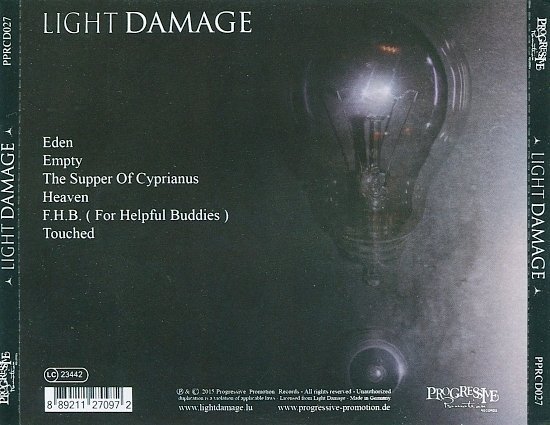 dvd cover Light Damage - Light Damage