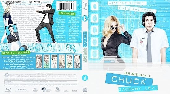 dvd cover Chuck Season 1