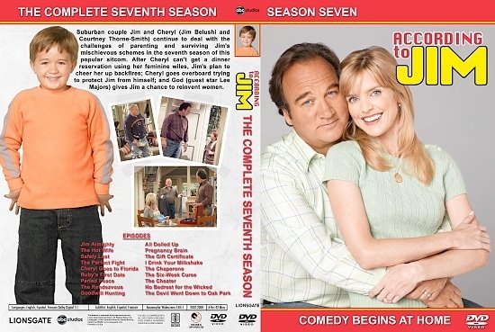 dvd cover According to Jim: All Seasons R1