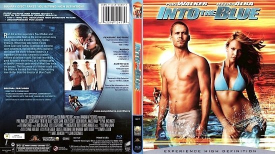 dvd cover Into The Blue