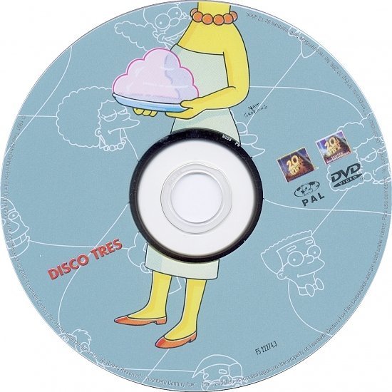 dvd cover The Simpsons: Season 2 (Spanish)