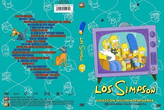 dvd cover The Simpsons: Season 2 (Spanish)