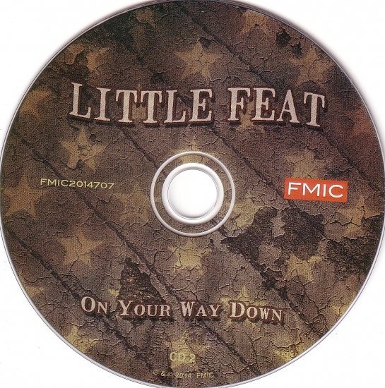 dvd cover Little Feat - On Your Way Down