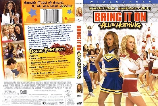 dvd cover Bring It On: All Or Nothing (2006) WS R1