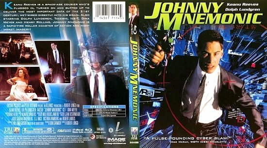 dvd cover Johnny Mnemonic