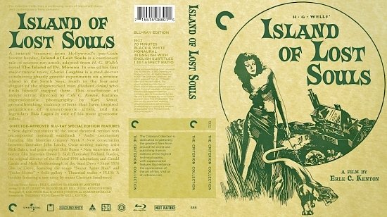 dvd cover Island Of Lost Souls
