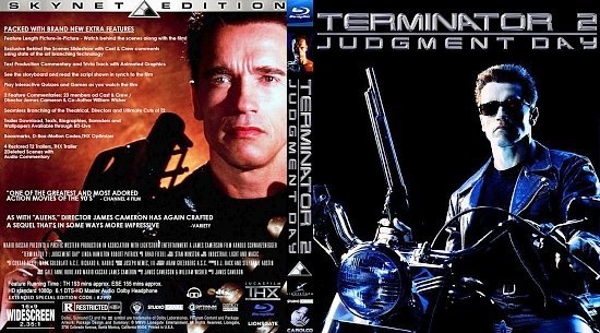 dvd cover Terminator 2 Judgment Day