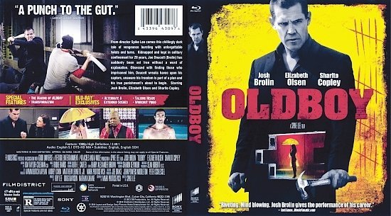 dvd cover Oldboy R1 Blu-Ray